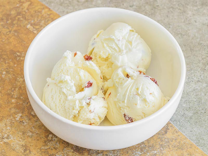 Rum Raisin ice cream